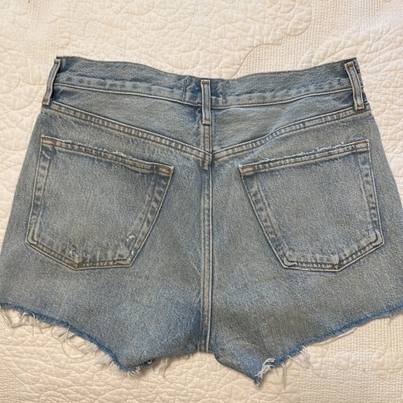 AGOLDE Parker denim shorts. Size 26. - Picture 2 of 15